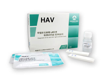 Кассета теста кассеты теста антигена вируса Гепатита А/ХАВ ИгМ быстрая