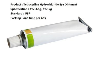Офтальмическая мазь 1% 3.5г 1% 5г глаза хлоргидрата тетрациклина лекарств