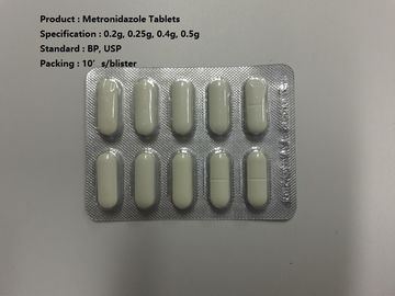 Планшеты 0.2г Метронидазоле, 0.25г, 0.4г, устные лекарства 0.5г